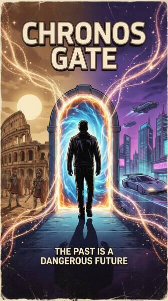 《时空之门》高清科幻视频海报